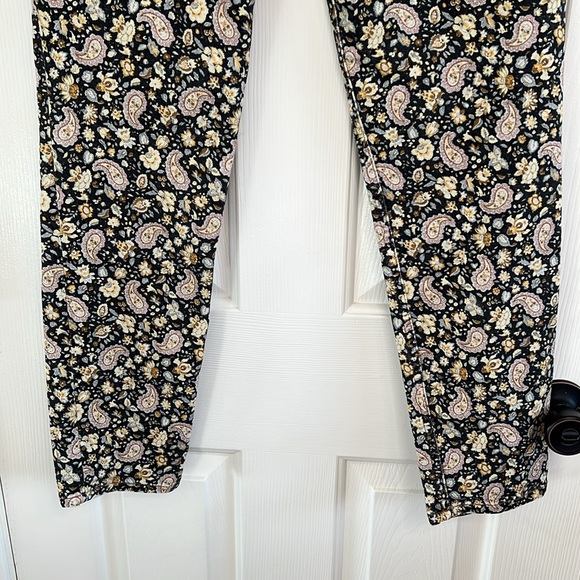 Etro Milano black paisley print jeans / pants size 28 aka 6 - Picture 7 of 10